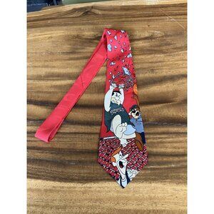 Current Affairs Cartoon Network Men’s Necktie 56" Length 4" Width Polyester
